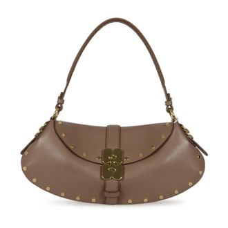 Ganni B-Kat Small Shoulder Bag - female - Ganni - Shoulder Bags - Brown - ONE SIZE - Bags