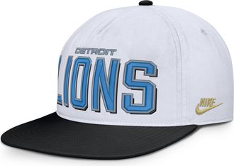 Nike Detroit Lions Pro Nike Mens NFL Adjustable Hat in White | NF57064N9SV-VGY