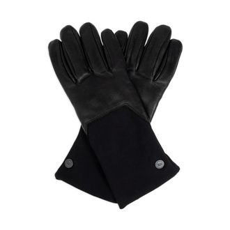 Canada Goose Mixed Media Handschoen - Dames - Accessoires - Zwart - Maat: S Leer