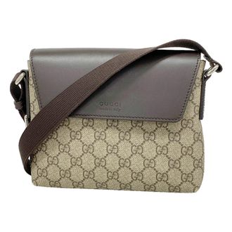 Gucci Brown Pvc Shoulder Bag (Pre-Owned)