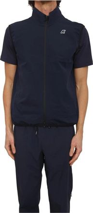K-Way Flaner Travel Gilet - Heren - Bodywarmers - Blauw - 3XL - Polyester - Jassen