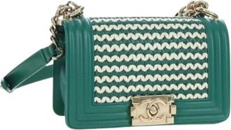 Chanel Borsa a spalla vintage pre-owned - - Pre-owned - Donna - Verde - ONE SIZE