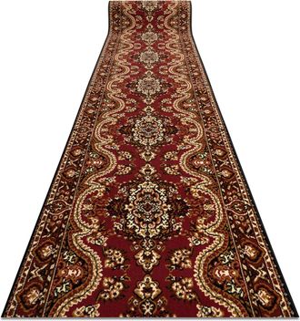 RugsX Rugsx - Alfombra De Pasillo Bcf Wiosna Burdeos 120 Cm Red 120x1350 Cm