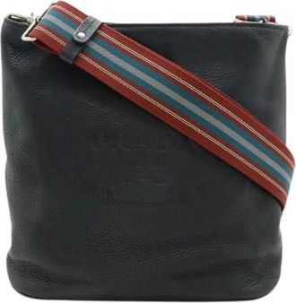 Prada Pre-owned Bucket Bags, female, Black, Size: ONE SIZE Pre-owned Bucket Bag