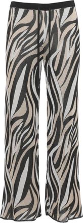 Marella Mltelica Rechtvallende Broek - Dames - Straight fit broeken - Zwart - S - Polyester - Broeken