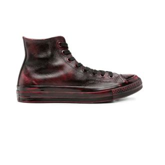 Converse Chuck 70 Leather Ltd - Heren - Schoenen - Rood - Maat: 38 EU Leer