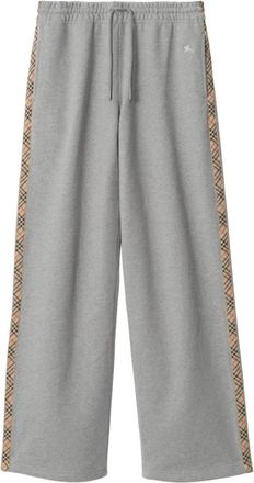 Burberry Pantaloni sportivi a quadri - Grigio
