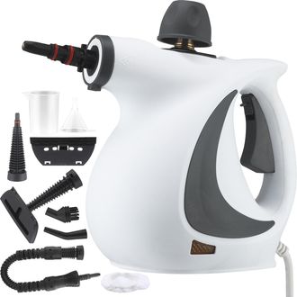 OEM Limpiador A Vapor Port&aacute;til De 1050 W Con Accesorios: Limpiador A Vapor Vers&aacute;til Para Sof&aacute;s, Alfombras, Colchones, Muebles, Coches, Cocinas, Ba&ntilde;os, Sue