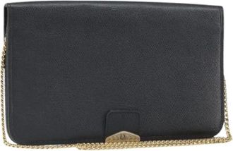 Dior Pre-owned Vintage Schoudertas - Dames - Vintage Clutch - Zwart - ONE Size - Leer - Vintage
