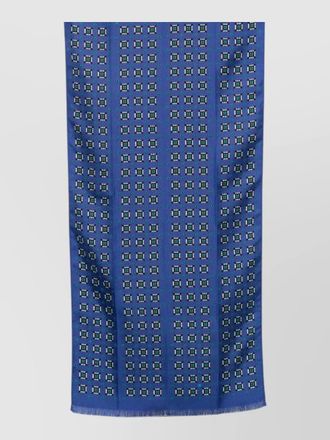 Tom Ford silk rectangular scarf all over pattern