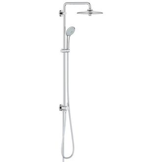 GROHE Euphoria Regendoucheset Opbouw - hoofddouche 26cm - massage handdouche - chroom