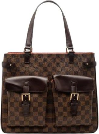 Louis Vuitton Pre-owned Tote Bags, female, Brown, Size: ONE SIZE Pre-owned Damier Uzes Tote Bag