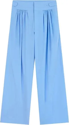 Iro Iro, Broeken, Dames, Blauw, M, Katoen, Nadam Broek