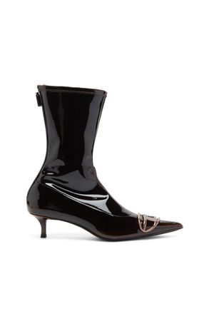 Diesel D-Venus-Ankle boots in liquid PU - Ankle Boots - Woman - Multicolor