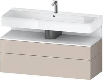 Duravit Qatego Mueble Bajo Lavabo, 1 Extra&iacute;ble Y 1 Caj&oacute;n, - Duravit