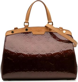 Louis Vuitton Borsa a tracolla Brea MM in pelle Vernis con monogramma 2011 - Rosso