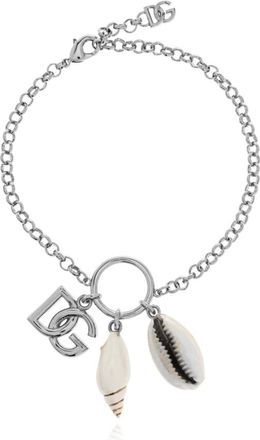 Dolce & Gabbana Bedelarmband - Dames - Armbanden - Grijs - ONE Size - Accessoires