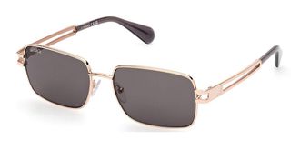 Max & Co. MO0090 33A Womens Sunglasses Gold Size 54