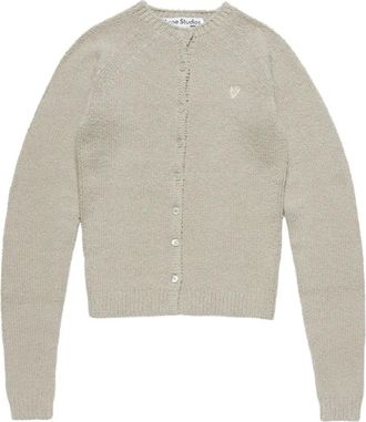 Acne Studios Vest verfraaid met hart en knopen - Grijs