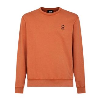 Suns Hoodies & sweatvesten, Heren, Oranje, L, Katoen, Boards Gipo Dye Old Crewneck Sweatshirt