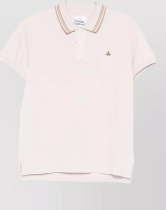 Vivienne Westwood polo shirt straight cut short sleeves collar