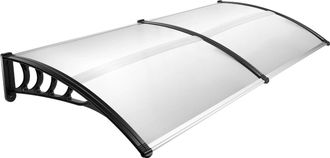 OEM Marquesina Para Puerta, Cubierta Arqueada Resistente A La Intemperie, Protecci&oacute;n Uv, Como Se Muestra En La Imagen, 2 X 0,9 M