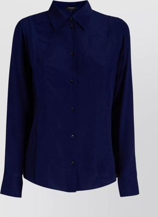 Rochas acetate and silk shirt