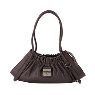 Marc Jacobs Cristina Satchel - Dames - Schoudertassen - Bruin - ONE Size - Tassen