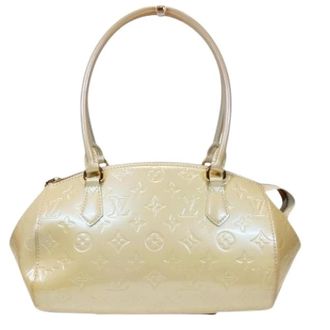 Louis Vuitton Pre-owned Handbags, female, Beige, Size: ONE SIZE Pre-owned Patent Leather Handbag