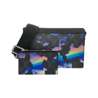 Louis Vuitton Pre-owned Vintage Pouch Shoulder Bag - unisex - Louis Vuitton Vintage - Vintage Shoulder Bags - Black - ONE SIZE - Pre-owned