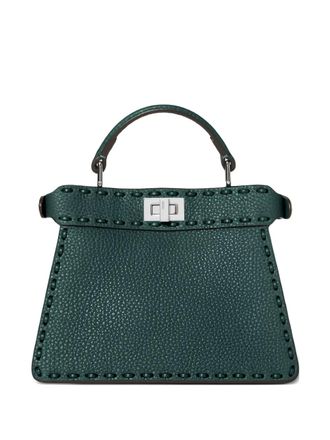 Fendi Peekaboo kleine shopper met handgreep - Groen