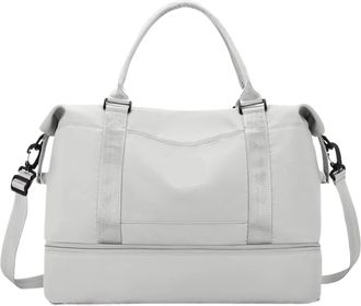 Generic Weekender Bags,Compatible For Women,Personal Item Travel Bag with Shoes Compartment,Overnight Duffel with Toiletry(L)