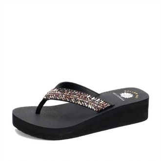 Yellow Box Womens Lesia Sandal In Purple Multi