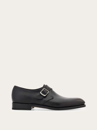 Ferragamo Men Tramezza single monkstrap Brown Size 10.5