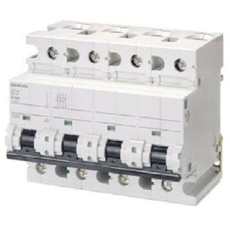 SIEMENS Disyuntor Termomagn&eacute;tico Siemens 4p 100a 10ka 5sp4491-7