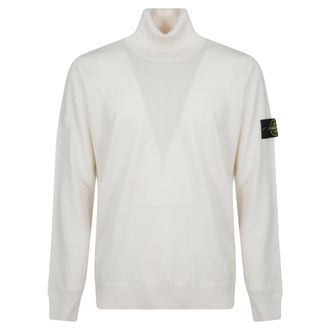 Stone Island Truien - Heren - Coltruien - Beige - 2XL - Truien & Vesten