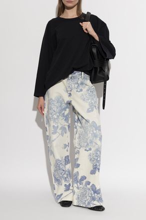R13 Vintage-style Jeans, Womens, Beige