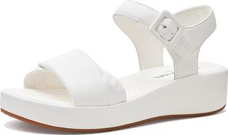 Josef Seibel Eve 02 Womens Wedge Shoes White : EU 41 (US Womens 10-10.5) M, Leather