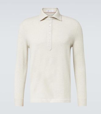 Brunello Cucinelli Cashmere polo sweater