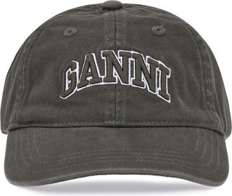 Ganni Logo Baseball Cap