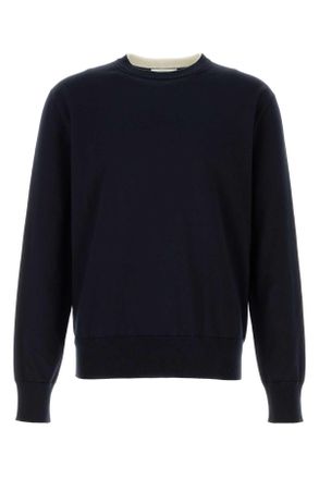 Jil Sander Midnight Blue Cotton Sweater