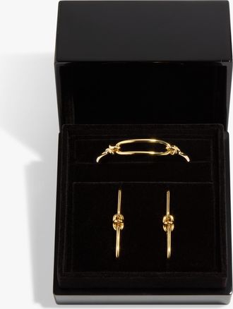 Annoushka Knuckle Bangle & Earrings Gift Set