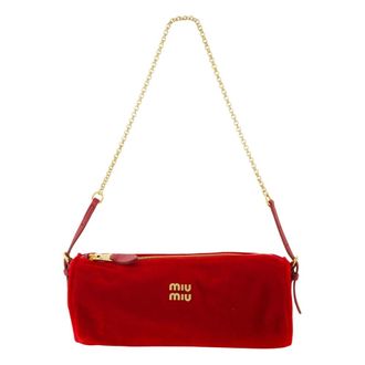 Miu Miu Shoulder Bags, female, Red, Size: ONE SIZE Bags