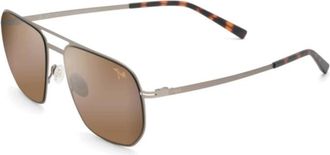 Maui Jim Elegante zonnebril voor stijlvolle bescherming - unisex - Zonnebrillen - Bruin - 55 MM - Accessoires