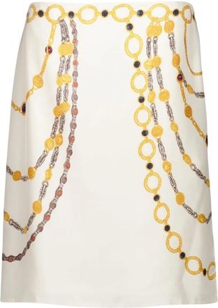 Versace Donna, Gonne, Beige, M, new