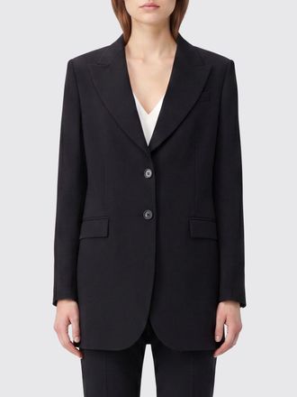 Pantaloni Torino Blazer monopetto in lana con rever a lancia