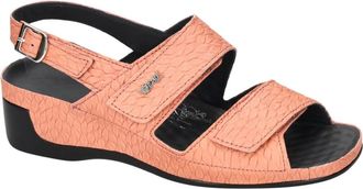 Vital Schoenen, Dames, Roze, 41 EU, Leer, Tina Wedge Sandal