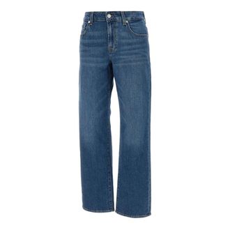 7 For All Mankind Calie Straight Artifact Jeans