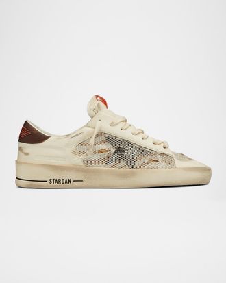 Golden Goose Men & apos;s Stardan Leather Low-Top Sneakers