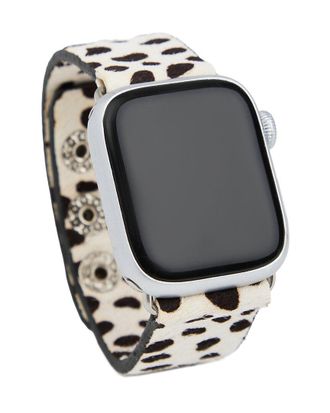 Saachi Saachi Stainless Steel Cow Print Button Apple Watch Band